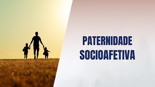 Paternidade socioafetiva [upl. by Benita]