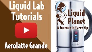 Liquid Lab  Aerolatte Grande Milk Frother [upl. by Ymerej350]