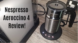 Nespresso Aeroccino 4 Milk Frother Review  Worth upgrading from the Aeroccino 3 [upl. by Aubrey718]