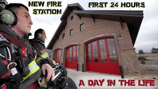 First 24 Hours in a New Fire Station  A Day in the Life [upl. by Herschel]