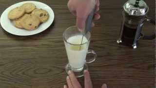 Aerolatte  The Original Steam Free Milk Frother [upl. by Yttak]