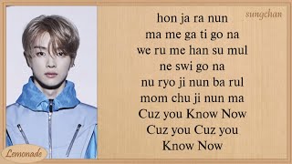 NCT U  Know Now Easy Lyrics [upl. by Jacobsen696]