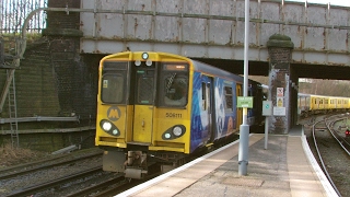 Half an Hour at 216  Birkenhead North Station 1022017  Class 507 508 terminus [upl. by Silvana]