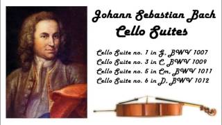 Johann Sebastian Bach  Cello suites in 432 Hz great for reading or studying [upl. by Shorter]